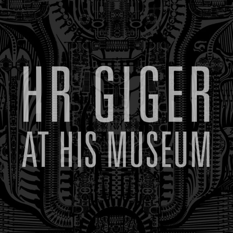 Création graphique de l'agenda du musée HR Giger.