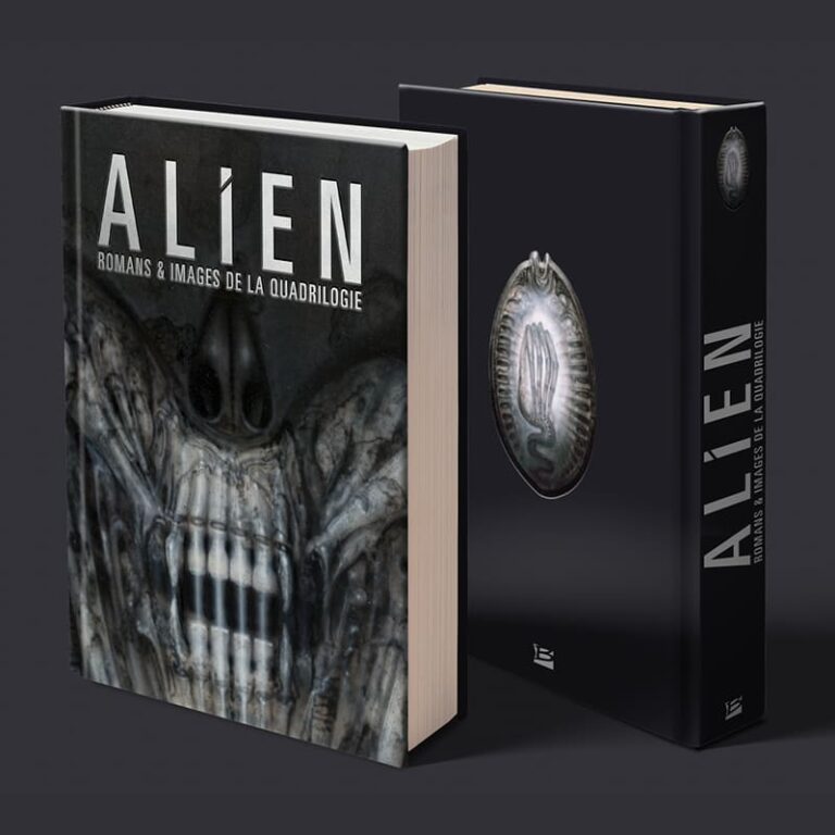 Livre Alien Romans & images de la quadrilogie. Éditions Bragelonne