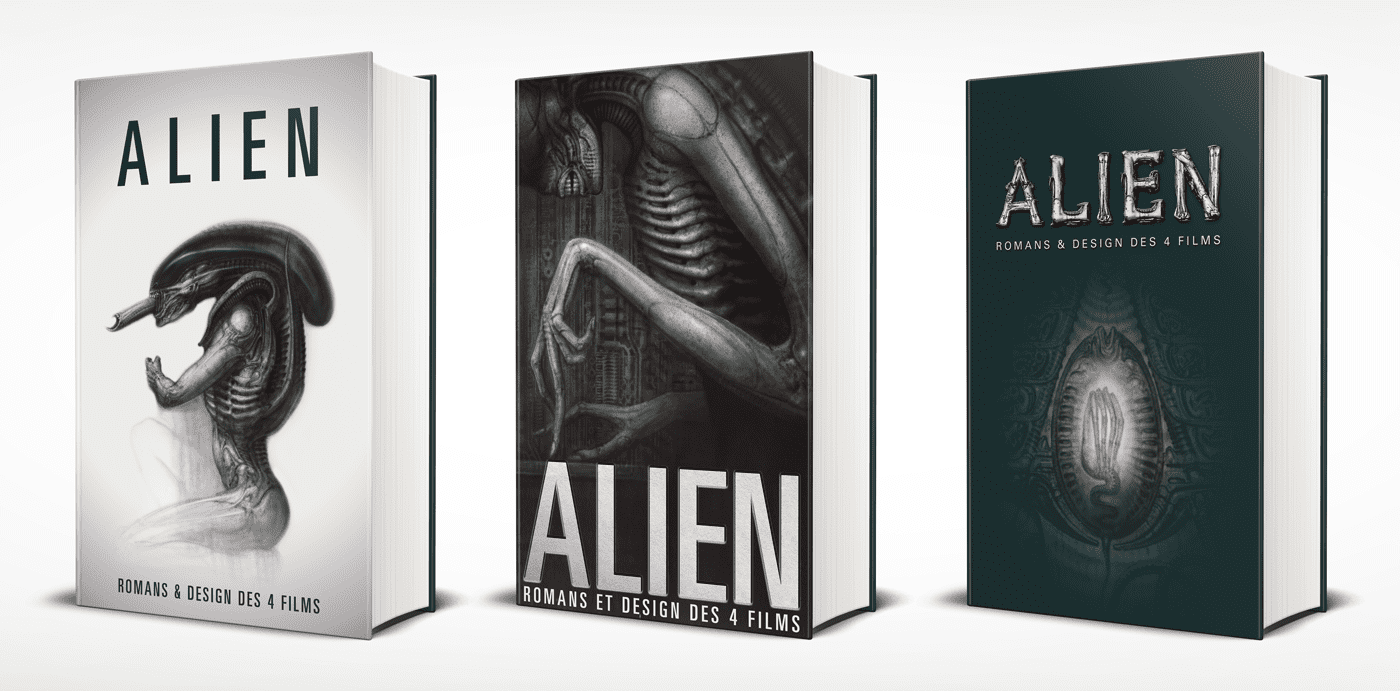 Couvertures du livre Alien : Romans & images de la quadrilogie