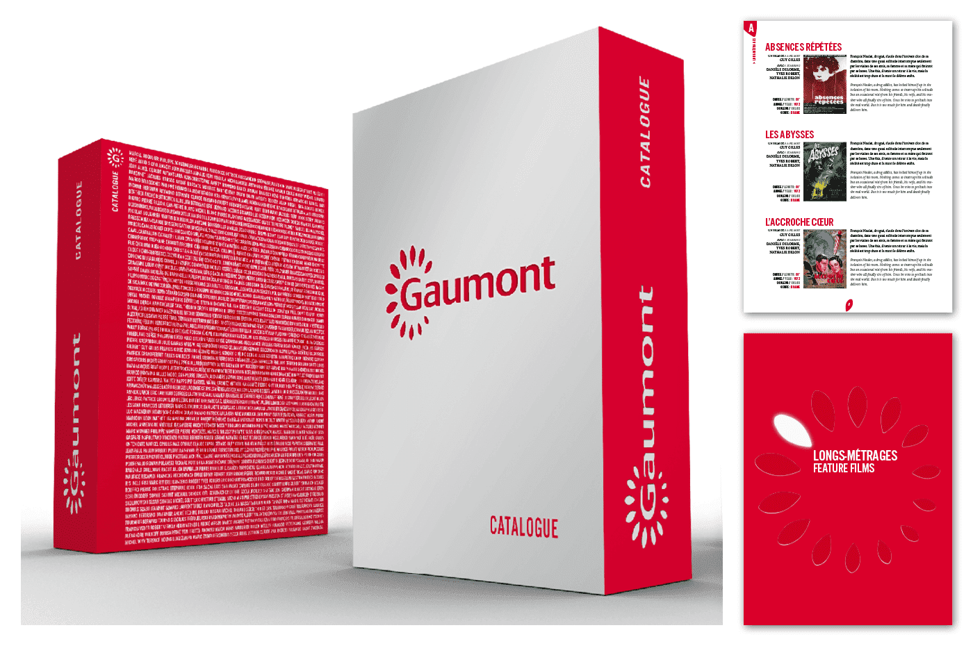 Création graphique du catalogue général de la Gaumont.