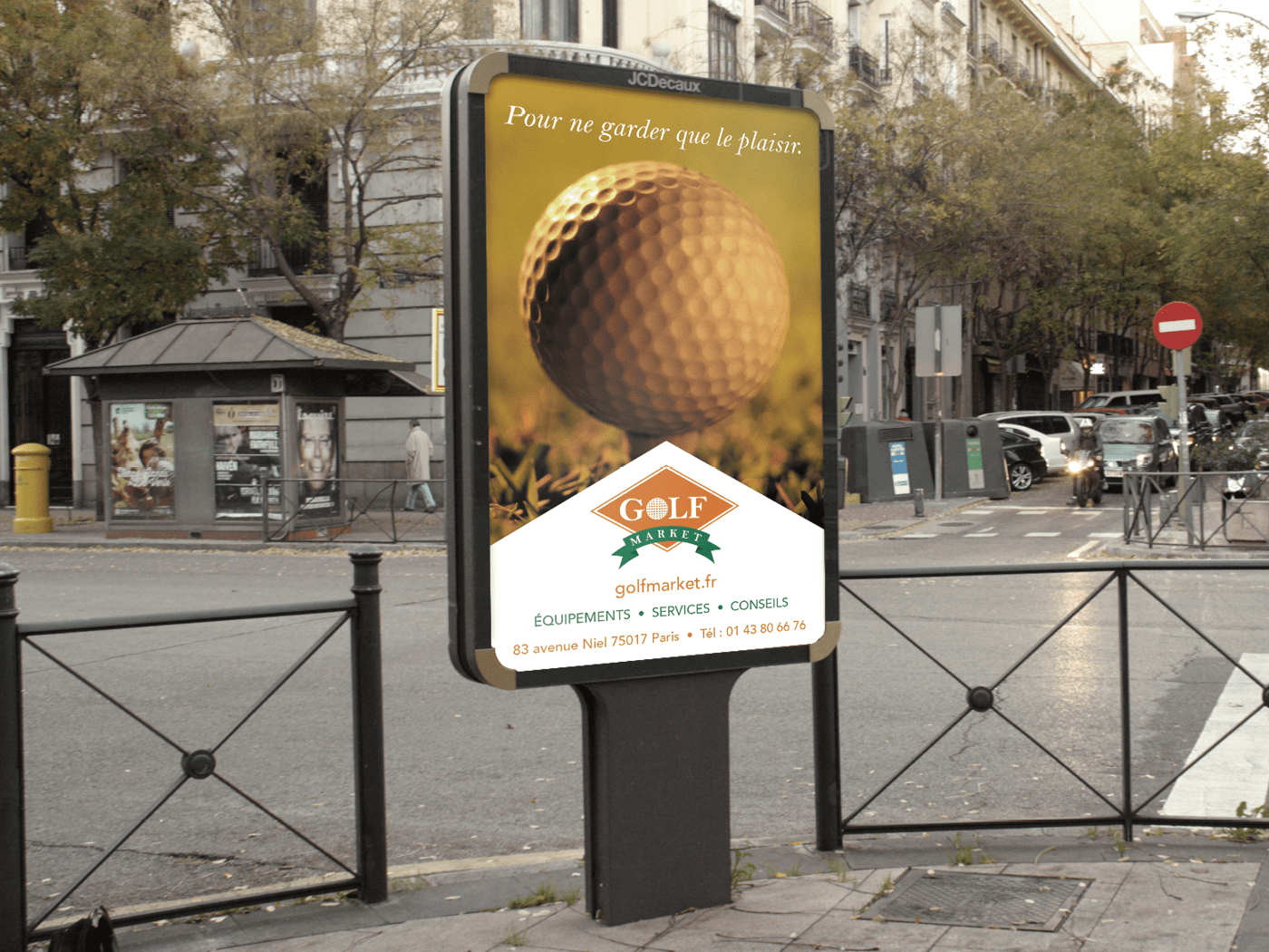 Publicité Golf Market