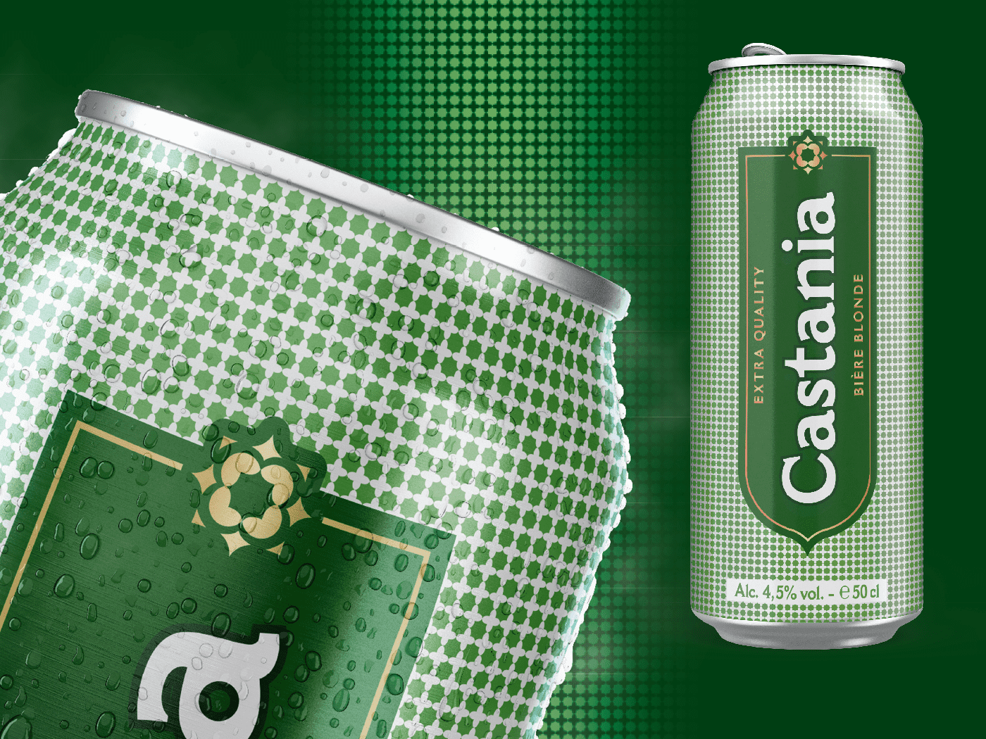 Packaging Bière Castania