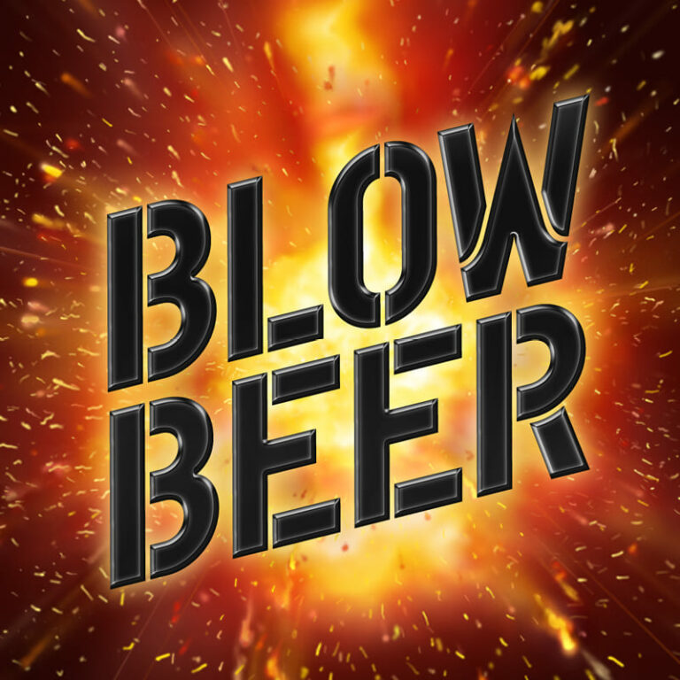 Logo bière Blow Beer.