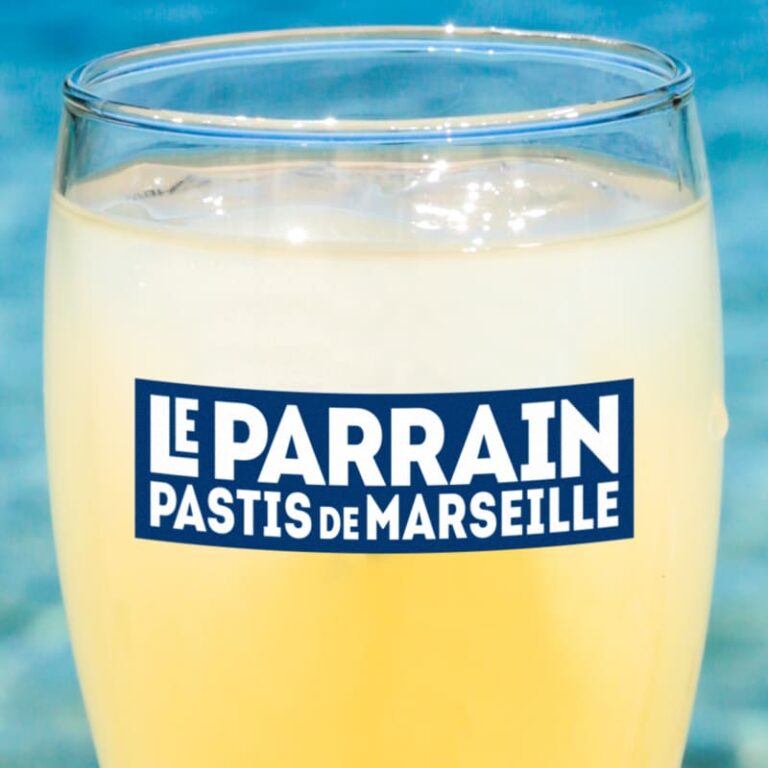 Logo Le Parrain pastis de Marseille.