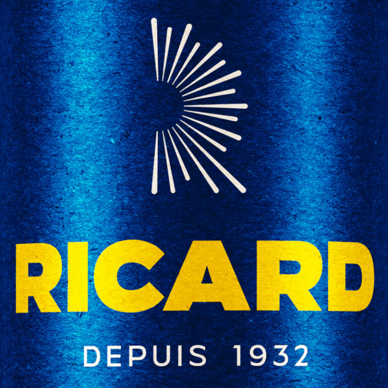 Création graphique du packaging événementiel pour Ricard.